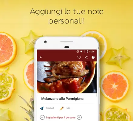 Ricette Parlanti android App screenshot 9