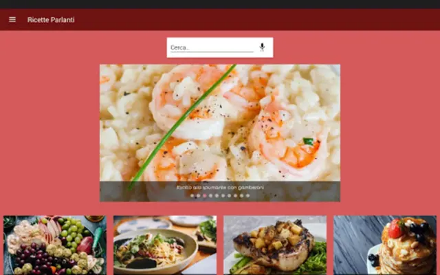 Ricette Parlanti android App screenshot 2