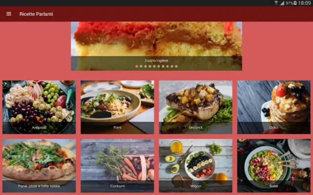 Ricette Parlanti android App screenshot 3