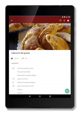 Ricette Parlanti android App screenshot 4